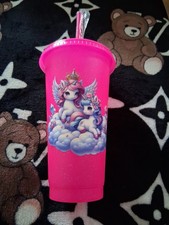 New 24 Oz Unicorn Themed Cold