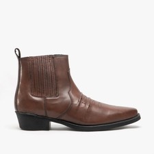 Woodland NEBRASKA Mens Casual Pull-On Cowboy & Western Boots