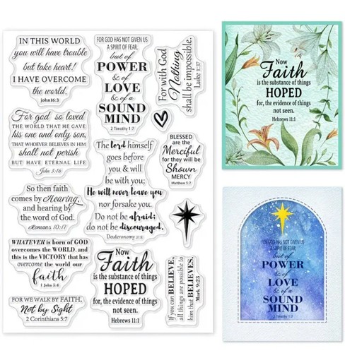 Clear stamps sentiments - stamps,