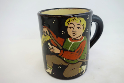 Studio pottery mug farmer - mug,