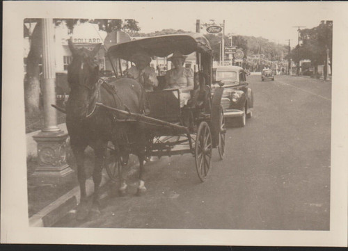 Horse and buggy - and, in