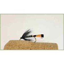 Black Pennell Trout Flies, 6 x