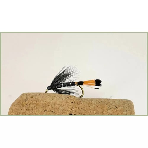 Black pennell trout flies - trout, flies,