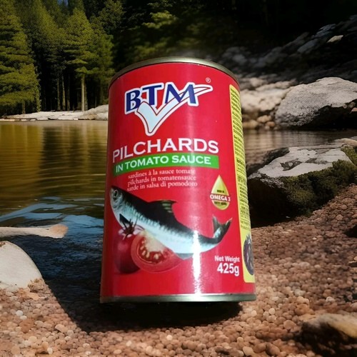 Tins pilchards sardine in - tins,