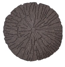 Cracked log stepping stone - log,