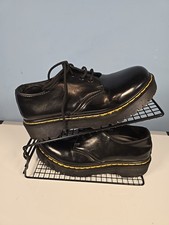 Dr Martens Doc Size Uk 6 Black Shoes 3 Hole