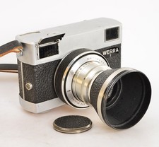 Carl Zeiss Werra 2 ⭐ Black Prestor RVS + Tessar 2.8/50 Carl Zeiss Jena ✅(8084)