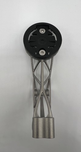 Titanium printed out front - 3d,