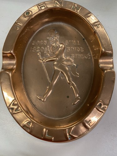Vintage copper ashtray - vintage,