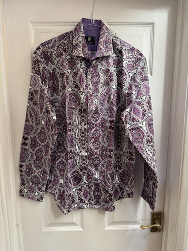 Men paisley print shirt - paisley,