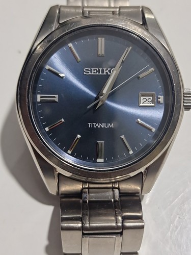 Seiko men titanium watch - seiko,