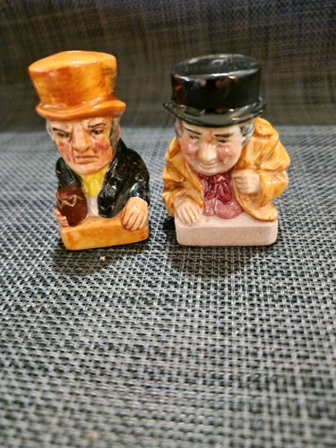Vintage dickens character salt - vintage,