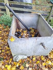  Large galvanised water tank
