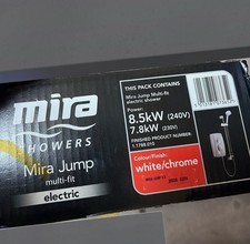 Mira Jump 1.1788.010 Multi-Fit 8.5Kw Electric Shower - White/Chrome