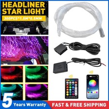 Fiber Optic Car Home Headliner Star Light kit Roof Remote Ceiling Lights 300pcs