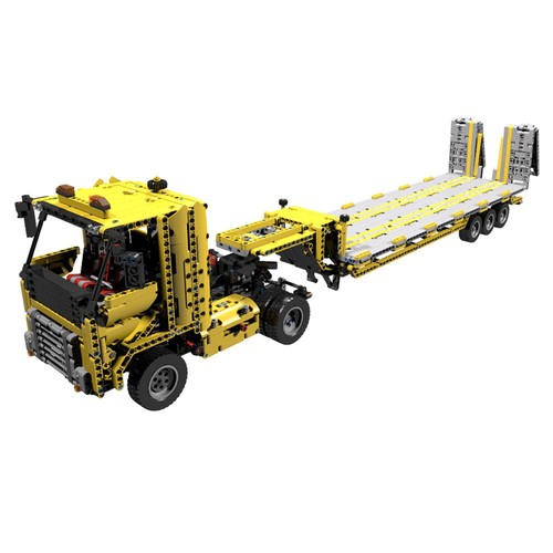 Semi trailer truck - truck, with