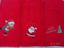 Christmas Design Guest Towels/