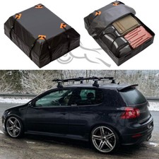 21 Cubic Car SUV Roof Rack Top Cargo Carrier Travel Storage Bag For VW Golf MK5