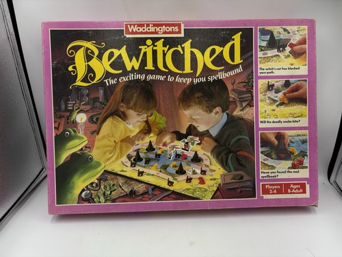 Vintage bewitched board game - vintage,