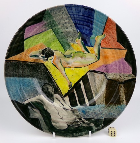 Paul jackson pottery plate - paul, /