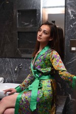 The Kiss Gustav Klimt Silk