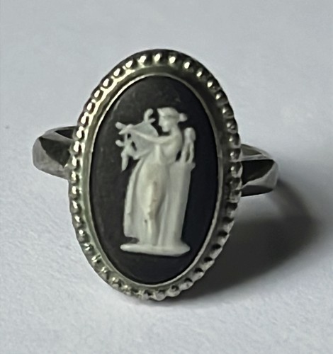 Vtg wedgwood black jasperware - vtg,