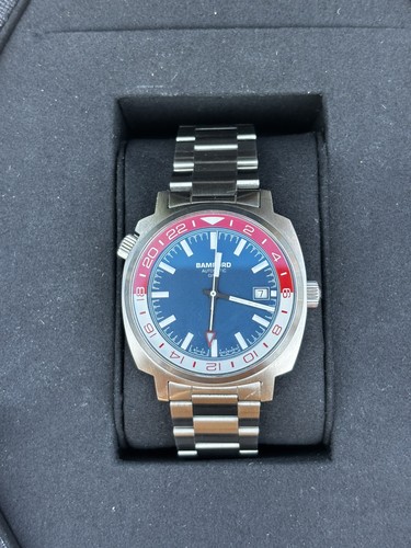 Bamford gmt steel navy - gmt,