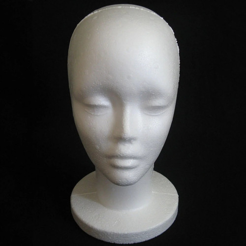 Female styrofoam mannequin - styrofoam,