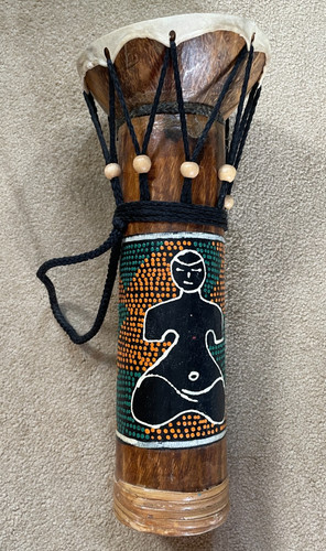 West african djembe drum - drum, goat