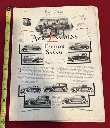 1932 ford news dealer magazine - 1932,
