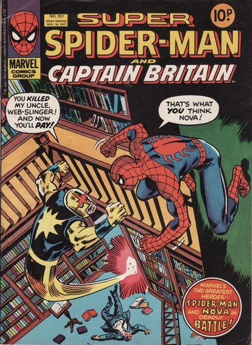 Spiderman comic issue 251 - spiderman,