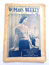 Vintage 1930s Woman's Weekly