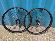 Black BMX Wheel Set - 9T Rear