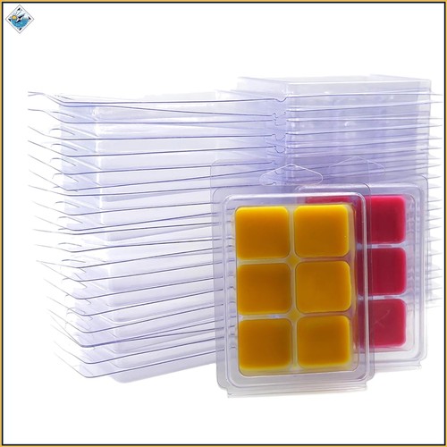 Thickened wax melt molds with - wax,