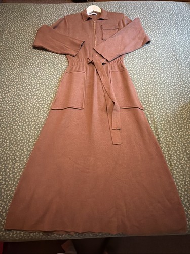 Zara brown belted - zara, stretch