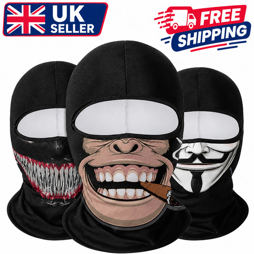 Motorcycle balaclava ghost - balaclava,