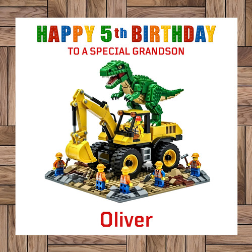Personalised dinosaur birthday - personalised,