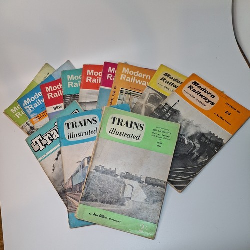 Modern railways trains - modern,