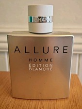 Chanel Allure Homme Edition Blanche Eau De Parfum 100ml Empty Bottle