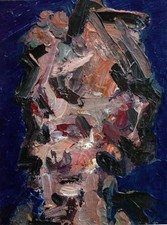 “Head of Julia” the artists wife by Frank Auerbach Stunning Hardback Print