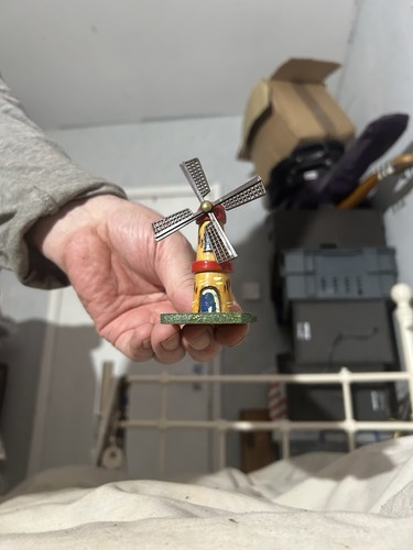 Wooden windmill model - windmill,