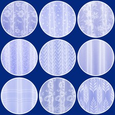 Straight Base Net Curtains With Slot Top ~ Sold By The Metre ~ White Net Curtain