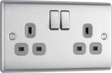 BG Electrical Double Switched