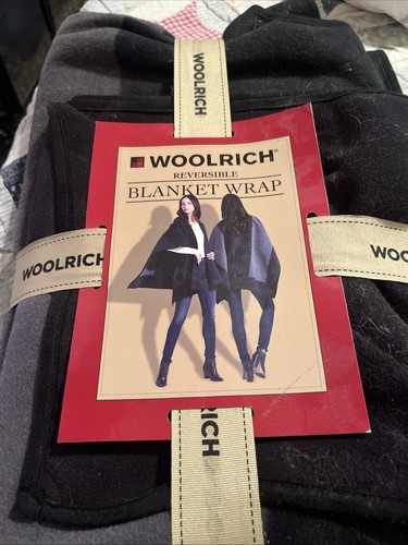 Woolrich reversible wrap shawl - wrap,