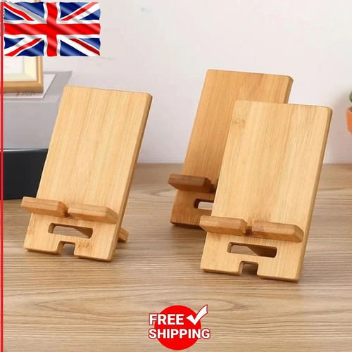 Bamboo phone stand wooden - bamboo,