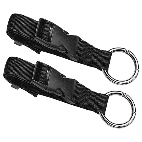 Black wheelchair luggage strap - wheelchair,