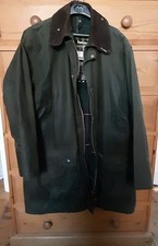 Vintage Barbour Northumbria Green Waxed Jacket C42