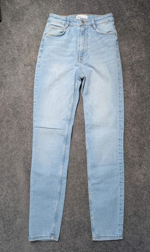 Womens blue denim zara - womens,