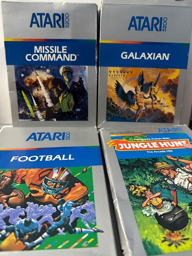Atari 5200 game lot - 5200,