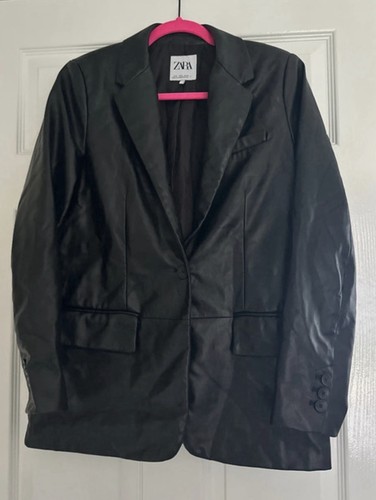 Zara women faux leather - zara,